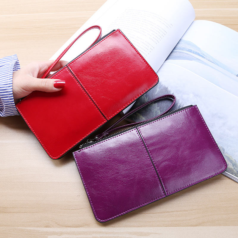 Women'S Vegan Bags - Kadın Vintage Yağ Balmumu PU Deri