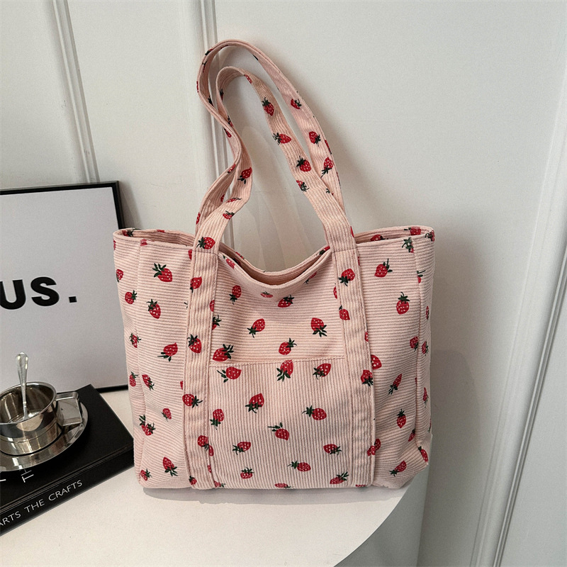 Kadife Çanta Çilek Plaj Çantas - Women Bags Zara incelemesi ve fiyatı