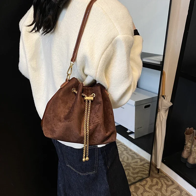 Yumuşak Suni Süet Basit Günlük - Women Bags Zara incelemesi ve fiyatı