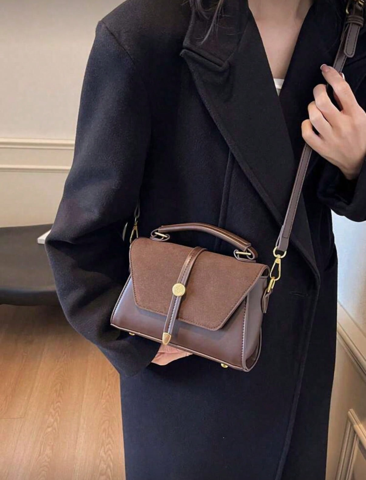 PU Deri Mini Kare Omuz Çantası - Women'S Best Bags For Work incelemesi ve fiyatı