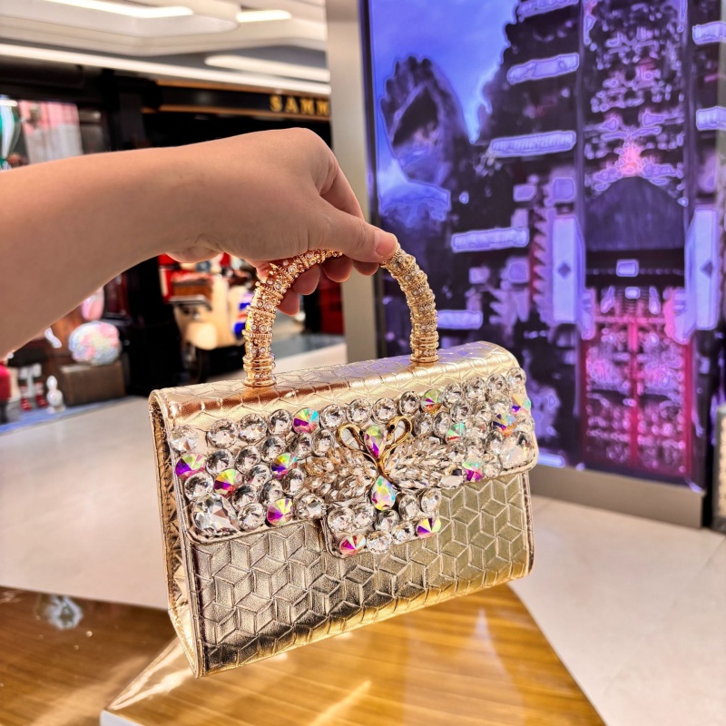 Lüks Glitter Kristal Rhineston - Women'S Vegan Bags incelemesi ve fiyatı