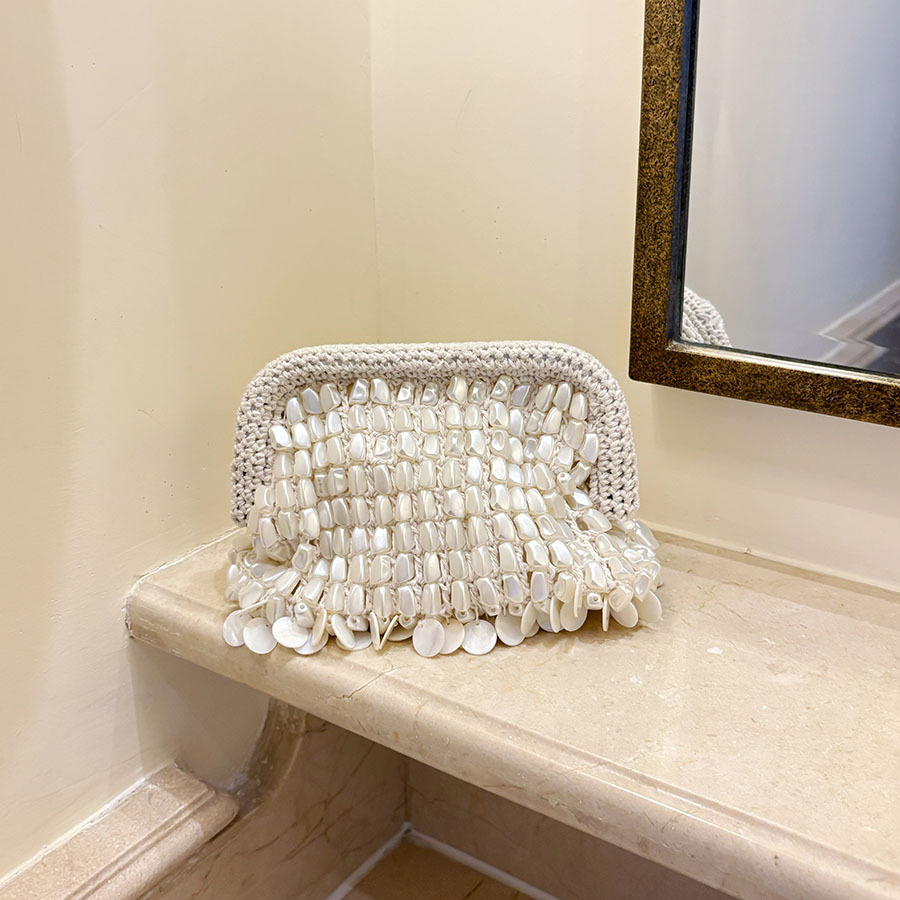 Fransız El Dokuması Boncuklu D - Women'S Vegan Bags incelemesi ve fiyatı