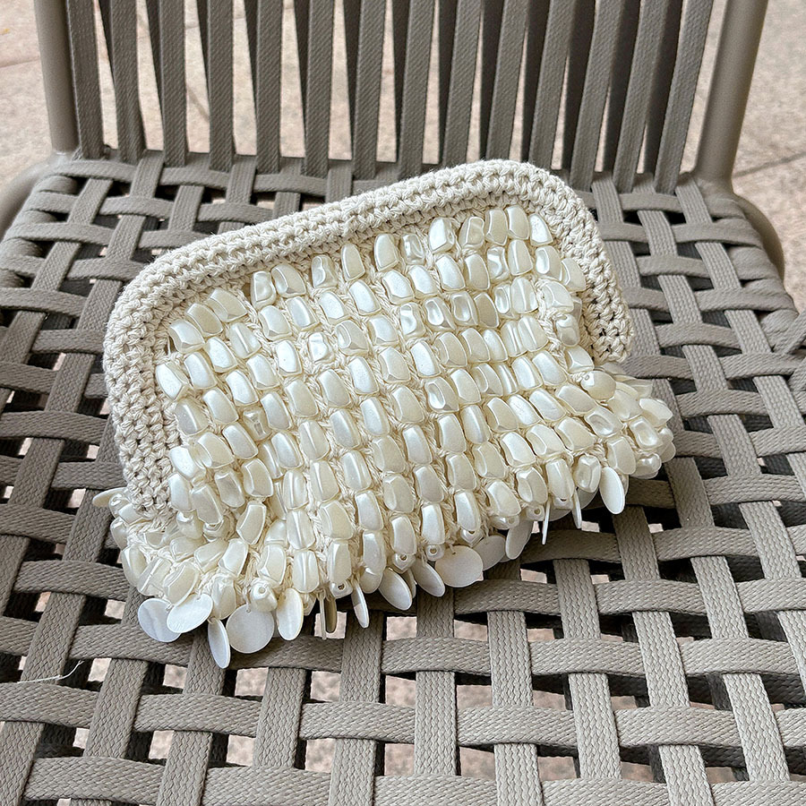 Fransız El Dokuması Boncuklu D - Women'S Vegan Bags incelemesi ve fiyatı